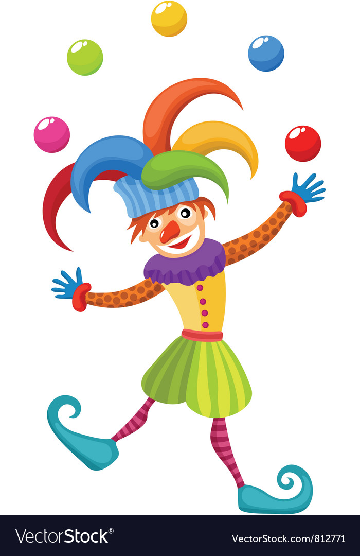 700x1080 Clown Vector