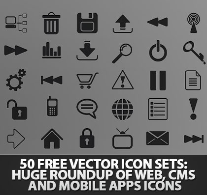 420x397 Free Vector Icon Sets Huge Roundup Of Web, Cms And Mobile Apps