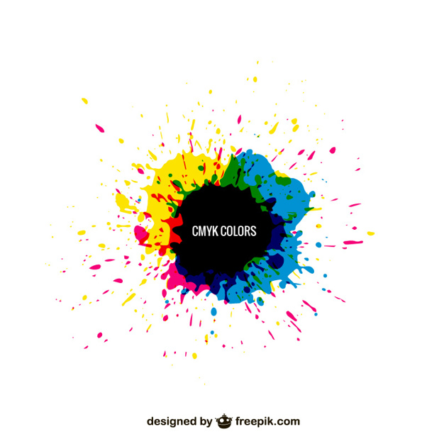 626x626 Cmyk Colors Vector Free Download