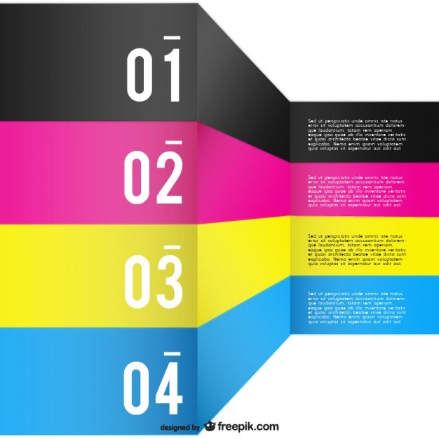 626x626 Cmyk Background Template Free Vector