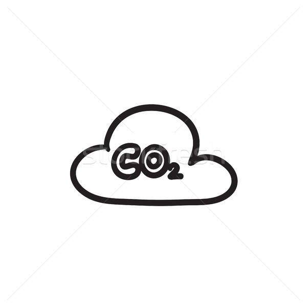 600x600 Sign In Cloud Sketch Icon Vector Illustration Andrei