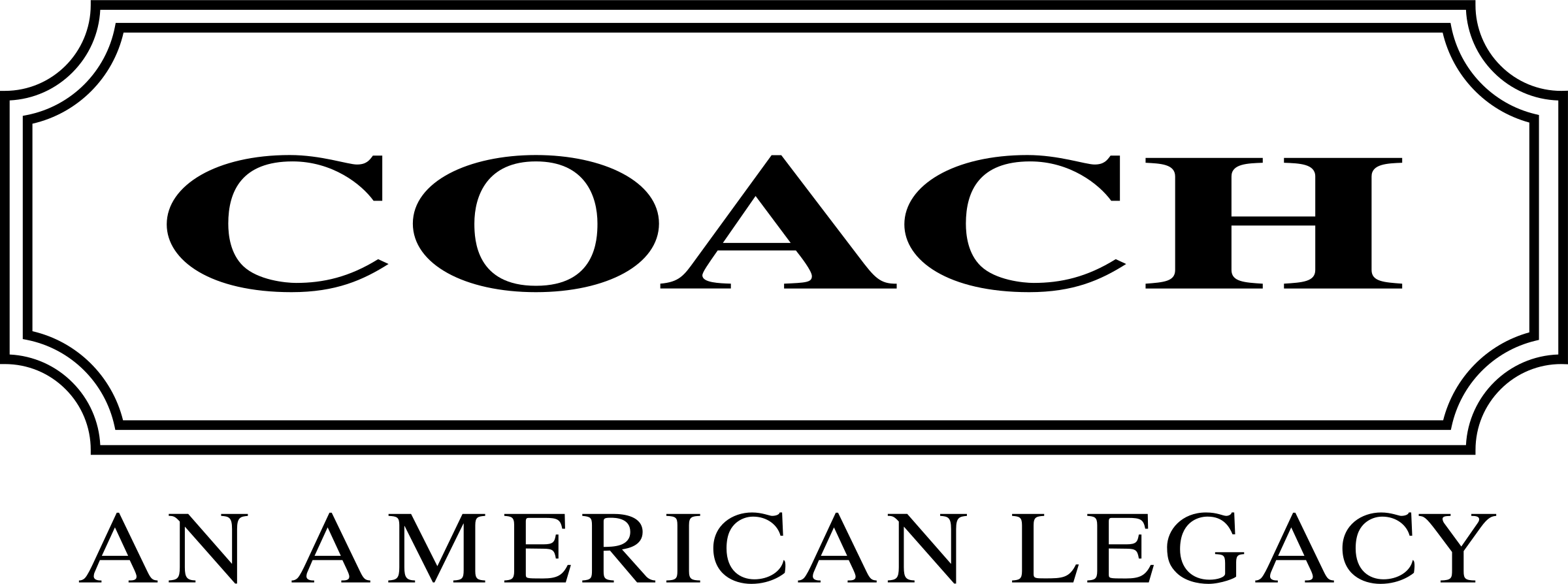 2400x894 Coach Logo Png Transparent Vector