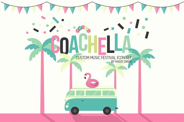 Coachella Music Festival Vector Icons Graphics And Fonts Icon 720x480 Coachella Music Festival Vector Icons Graphics And Fonts Icon