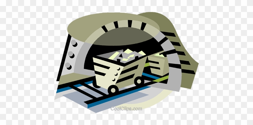 840x417 Coal Mining Royalty Free Vector Clip Art Illustration