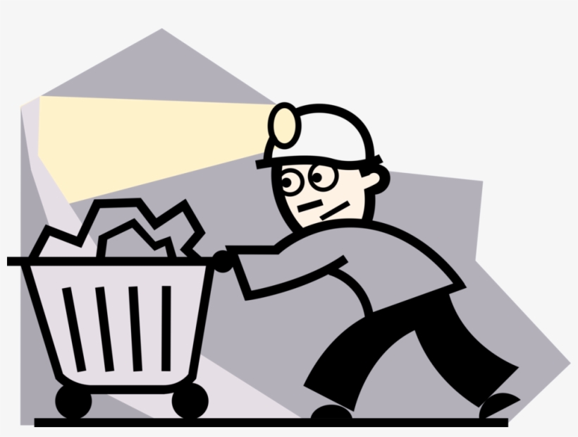 820x619 Coal Mining Vector