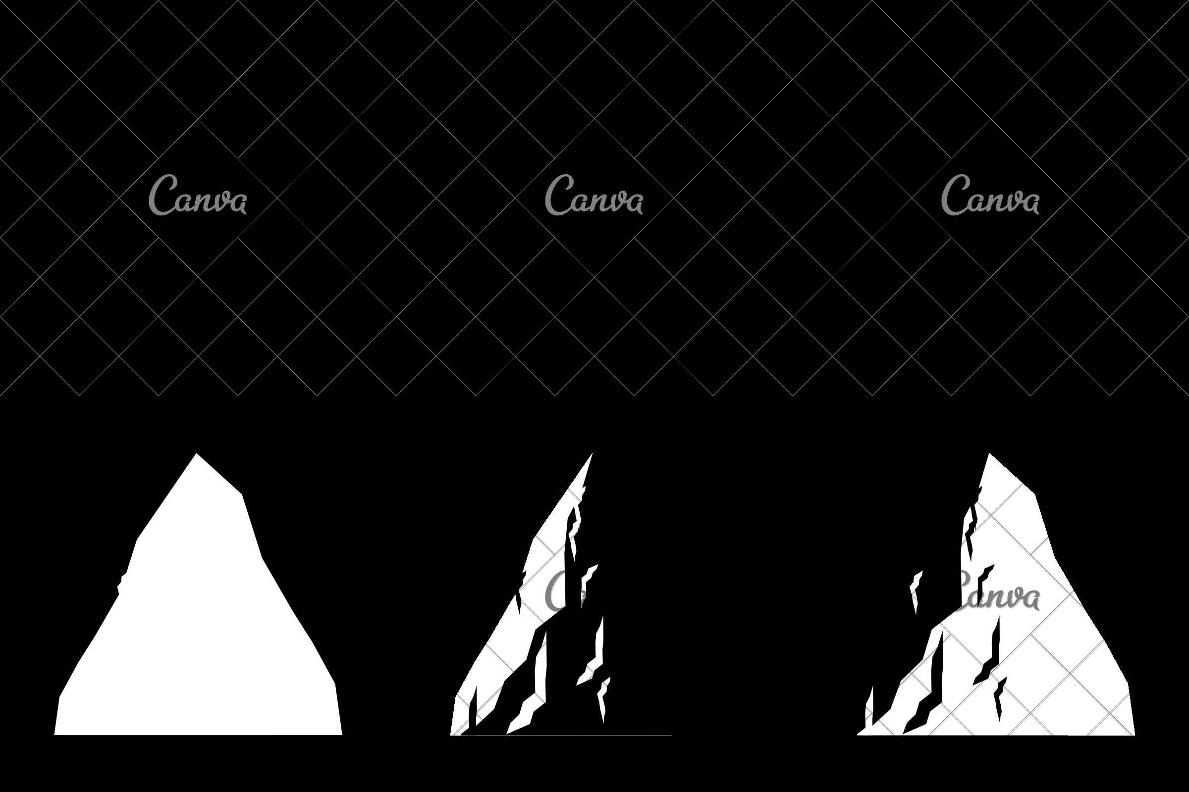 2400x1600 Rock Coal Mining Vector Illustration