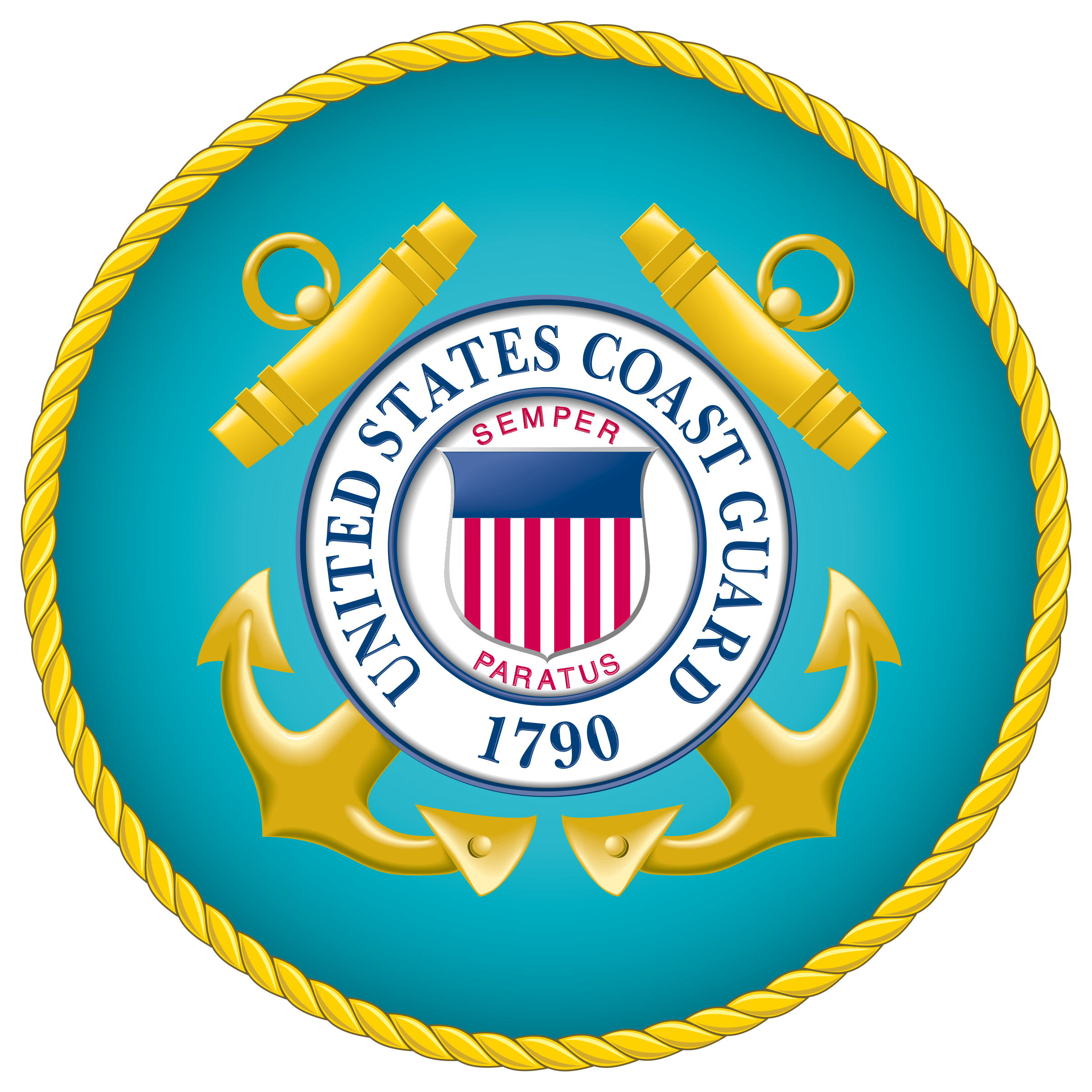 2400x2400 Us Coast Guard Logo Png Transparent Vector