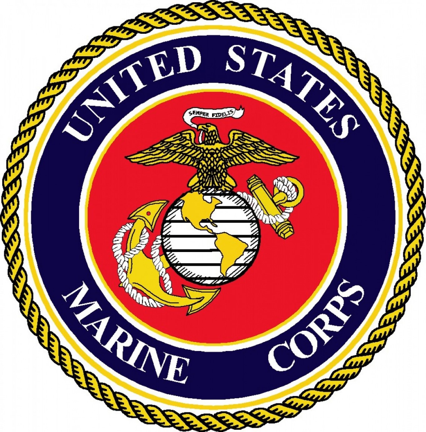 1364x1382 Coast Guard Marine Corps Emblem Vector Geekchicpro