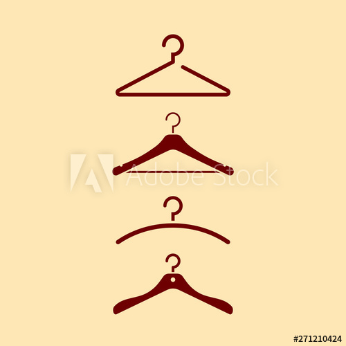 500x500 Coat Hanger Vector Icon