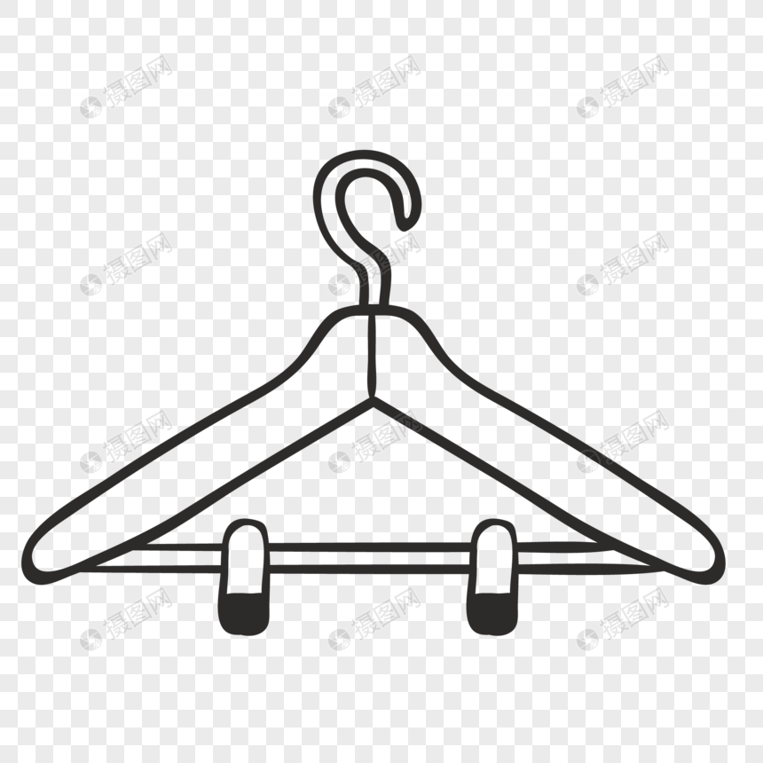 Coat Hanger Vector at Vectorified.com | Collection of Coat Hanger ...