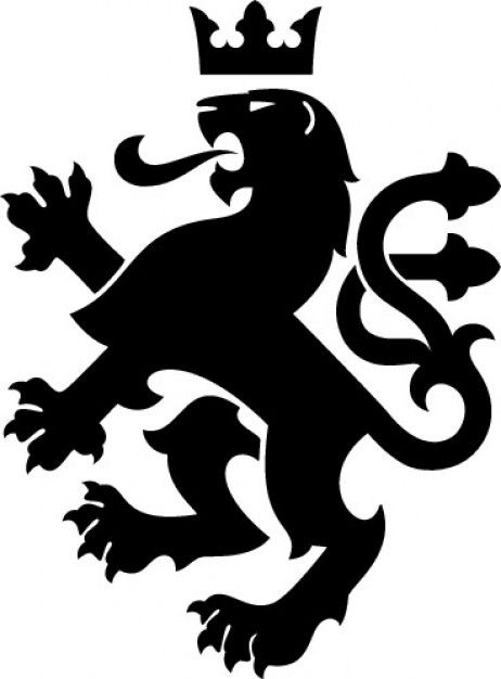 462x626 Heraldic Lion