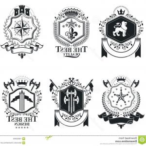 300x300 Photostock Vector Royal Shields Nobility Heraldry Coat Of Arms