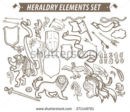 Vector Heraldry Emblem Collection Coat Of Arms Template 450x387 Vector Heraldry Emblem Collection Coat Of Arms Template