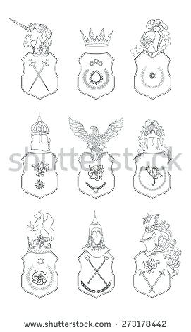 Coat Of Arms Banner Template 271x470 Coat Of Arms Banner Template