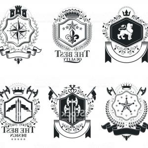 300x300 Stock Photography Collection Vintage Vector Coat Arms Image