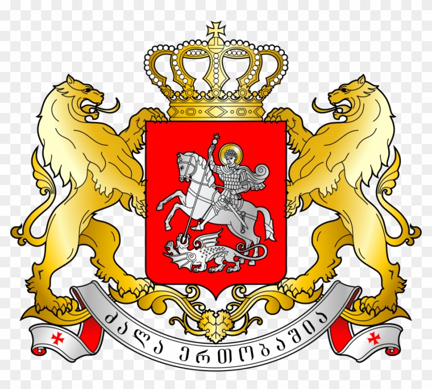 840x757 Georgia S Large Coat Of Arms Wikimedia Commons