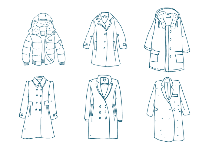 700x490 Coat Free Vector Art