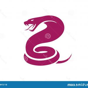 300x300 Creative Purple King Cobra Logo Symbol Vector Illustration Image