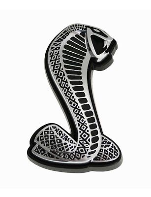 307x400 Ford Mustang Shelby Cobra Logo Vector Vectorized Print Poster High