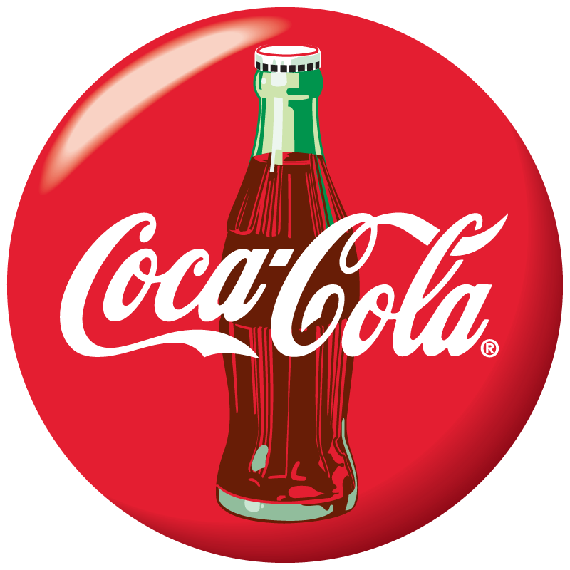 800x800 Coca Cola Button Logo Vector Free Vector Silhouette Graphics