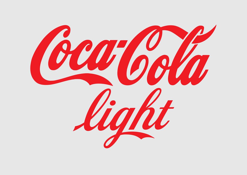 1024x724 Coca Cola Light Logo Vector Art Graphics