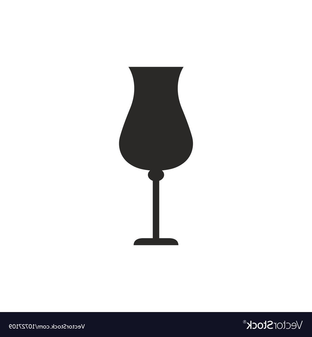 1000x1080 Hd Cocktail Glass Outline Vector Image Vector Images Design