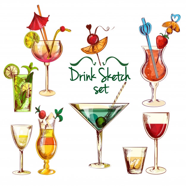 626x626 Cocktail Glass Vectors, Photos And Free Download