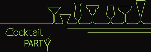 500x173 Cocktail Logo Free Vector Download