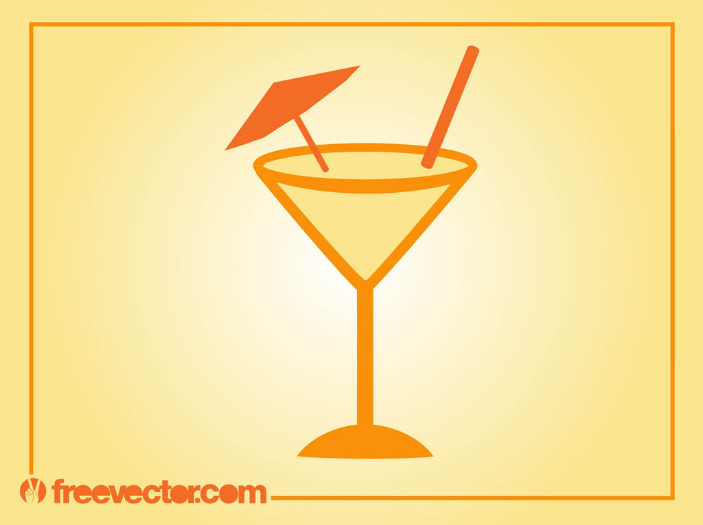 1024x765 Summer Cocktail Vector Vector Art Graphics
