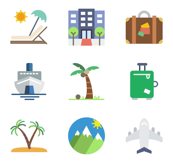 600x564 Cocktail Icons