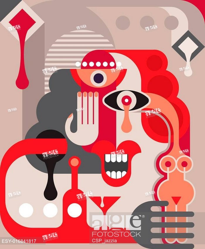 700x852 Cocktail Party Vector Illustration, Stock Vector, Vector And Low