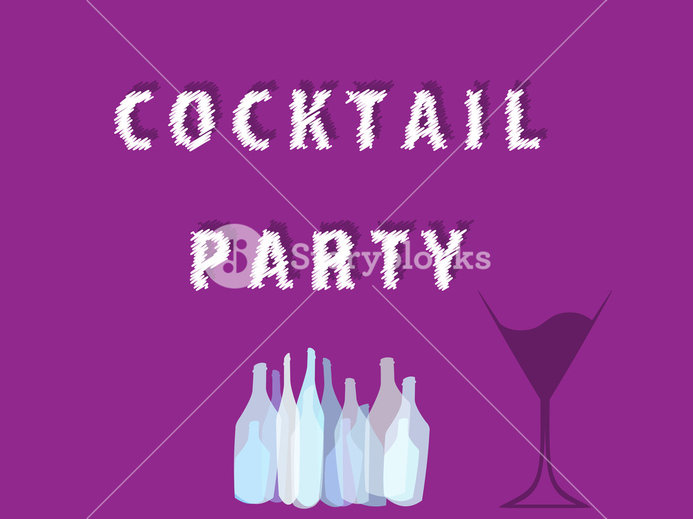 1000x750 Cocktail Party Vector Alcoholic Bottles Background Bar Menu