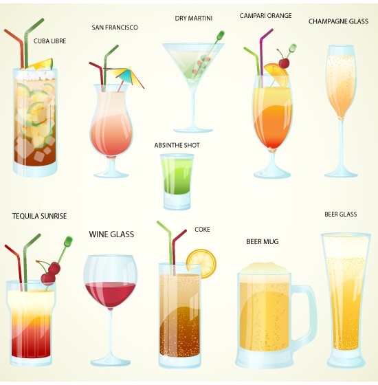 Cocktail Vector at Vectorified.com | Collection of Cocktail Vector free ...