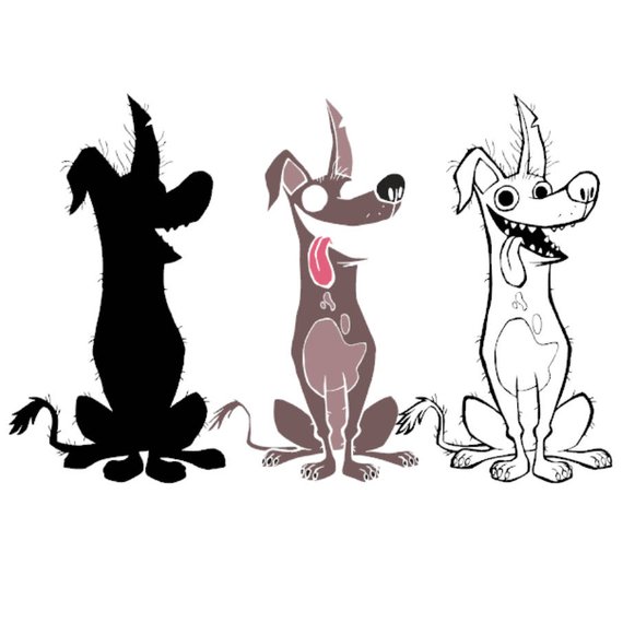 570x570 Coco Disney Dante Dog Movie Vector Silhouette Cricut Design