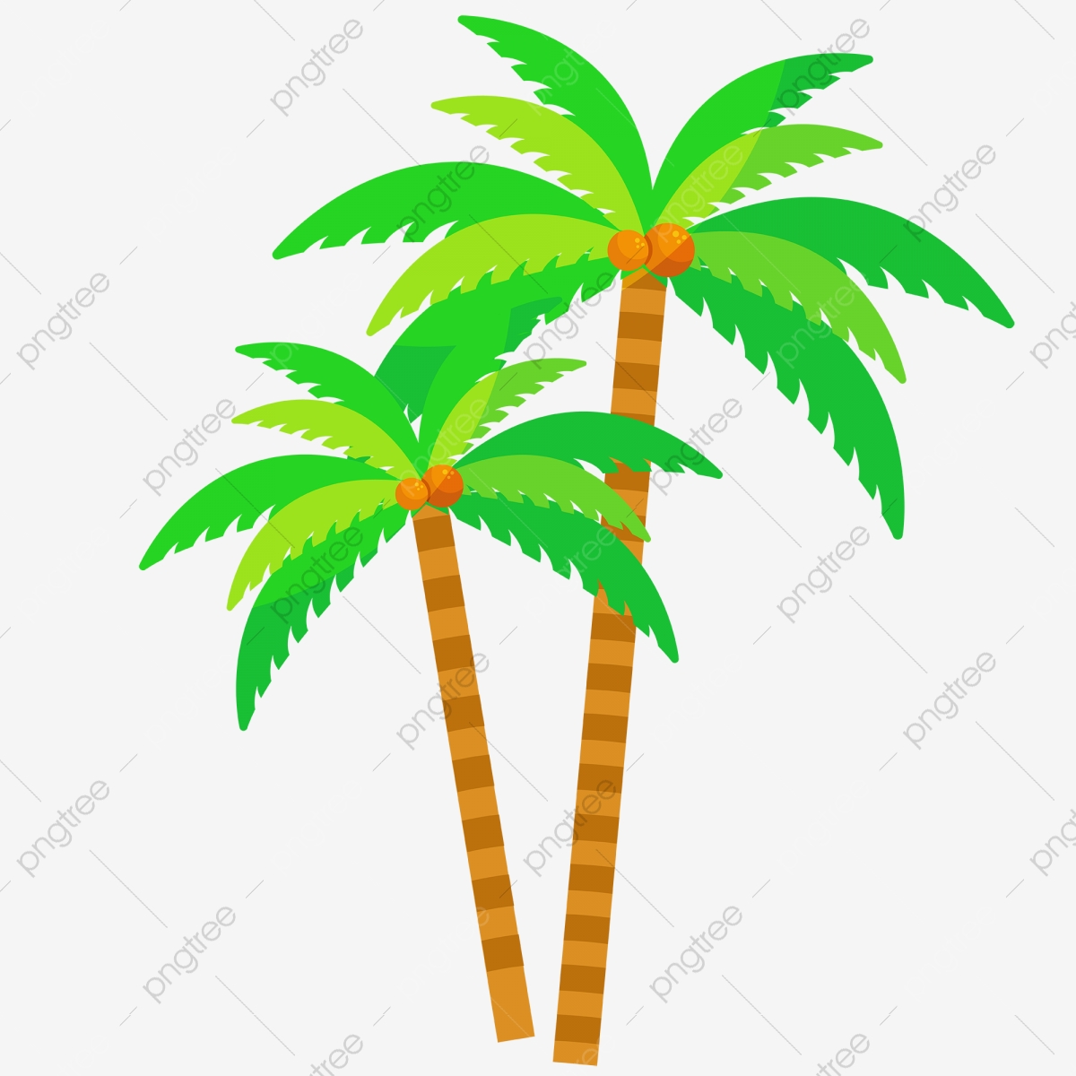 Coconut Tree Vector at Vectorified.com | Collection of ...