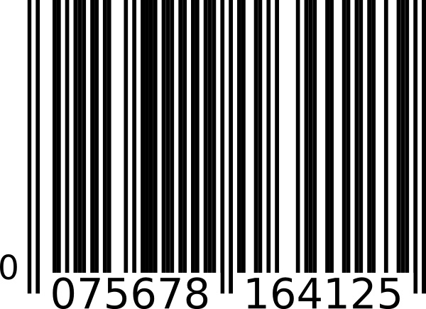 Ean Bar Code Clip Art Free Vector In Open Office Drawing 600x435 Ean Bar Code Clip Art Free Vector In Open Office Drawing