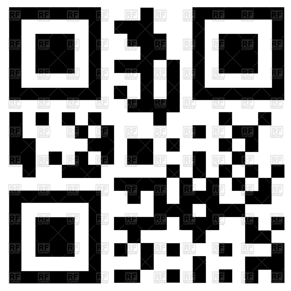Qr Code Vector Image Of Signs, Symbols, Maps 1200x1200 Qr Code Vector Image Of Signs, Symbols, Maps