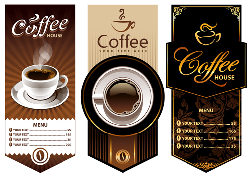 500x358 Creative Coffee Menu Cover Background Vector For Free Download