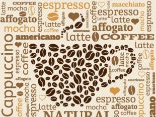 310x233 Natural Coffee Creative Background Vector Free Vectors Ui