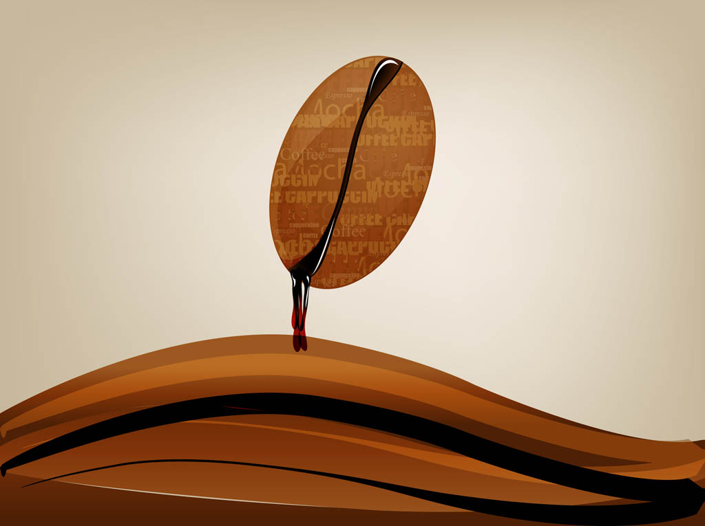 1024x765 Coffee Background Vector Vector Art Graphics