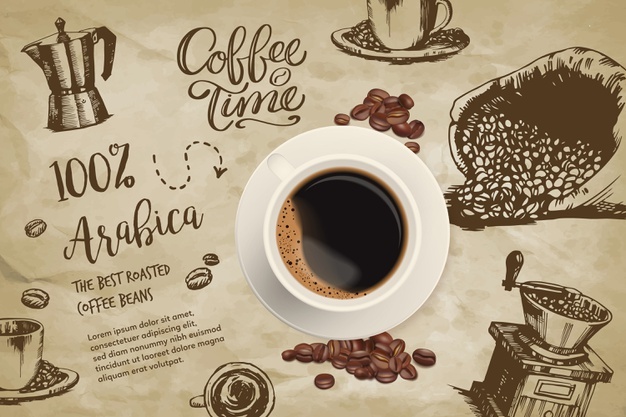 626x417 Coffee Background Vectors, Photos And Free Download