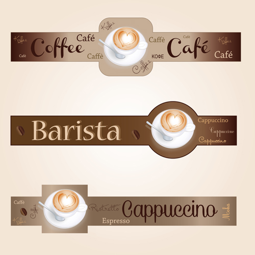 Coffee With Cafe Art Banners Vector Free Download 500x500 Coffee With Cafe Art Banners Vector Free Download