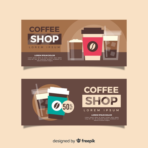 Take Away Coffee Banner Vector Free Download 626x626 Take Away Coffee Banner Vector Free Download