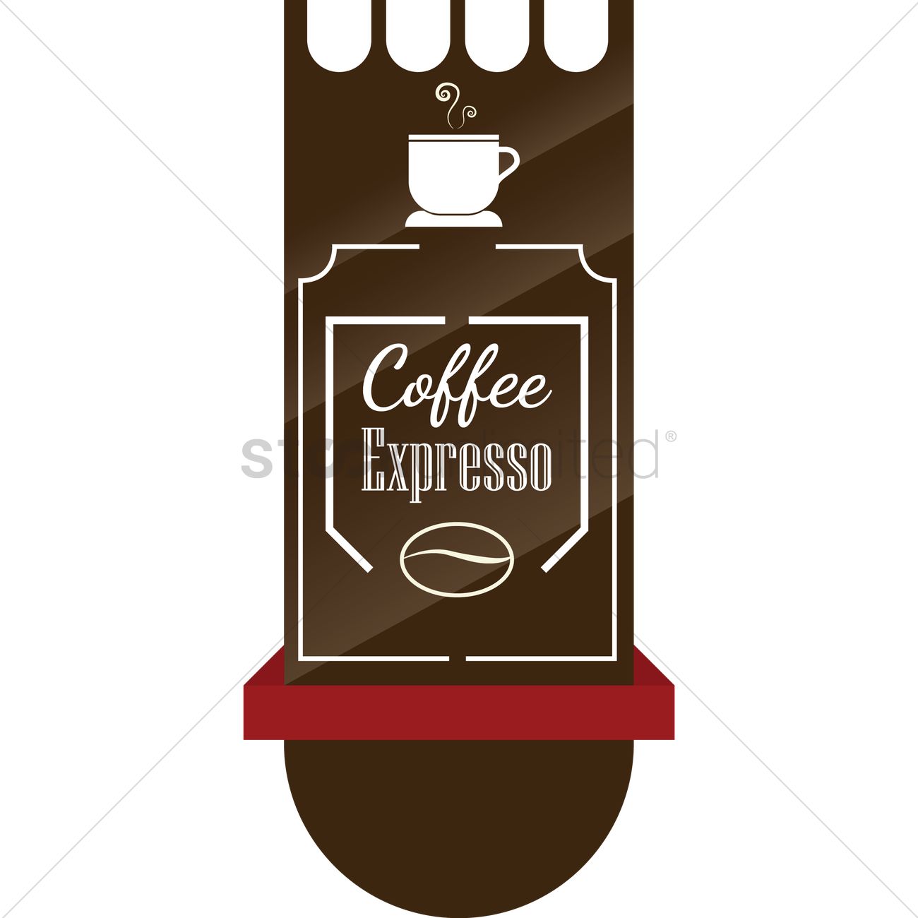 Coffee Banner Vector Image 1300x1300 Coffee Banner Vector Image
