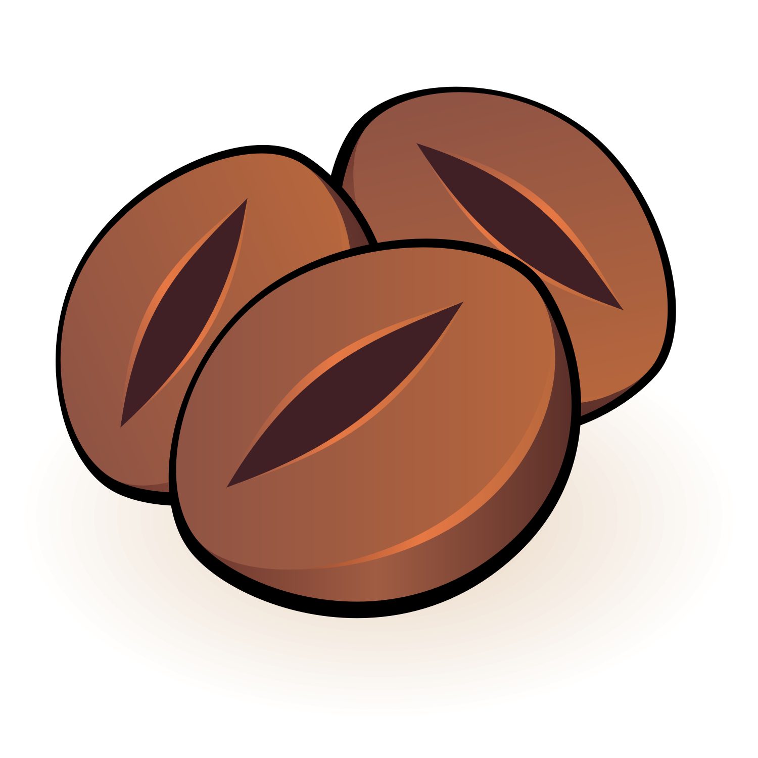 1500x1500 Coffee Bean Vector Png Pictures