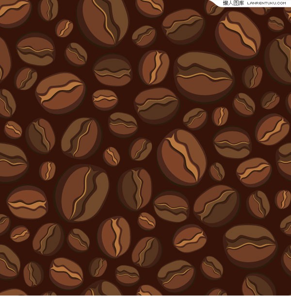 600x609 Coffee Bean Vector Background Free Vector Background Download