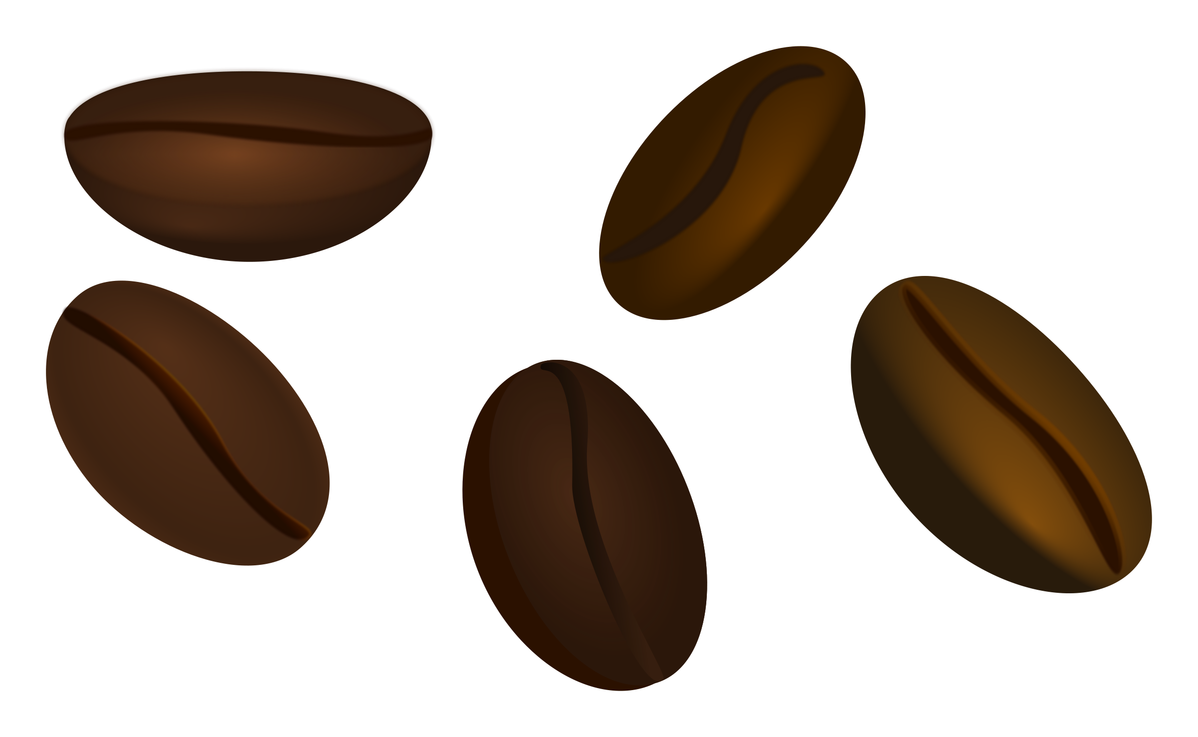 2400x1477 Coffee Bean Clipart Hostted