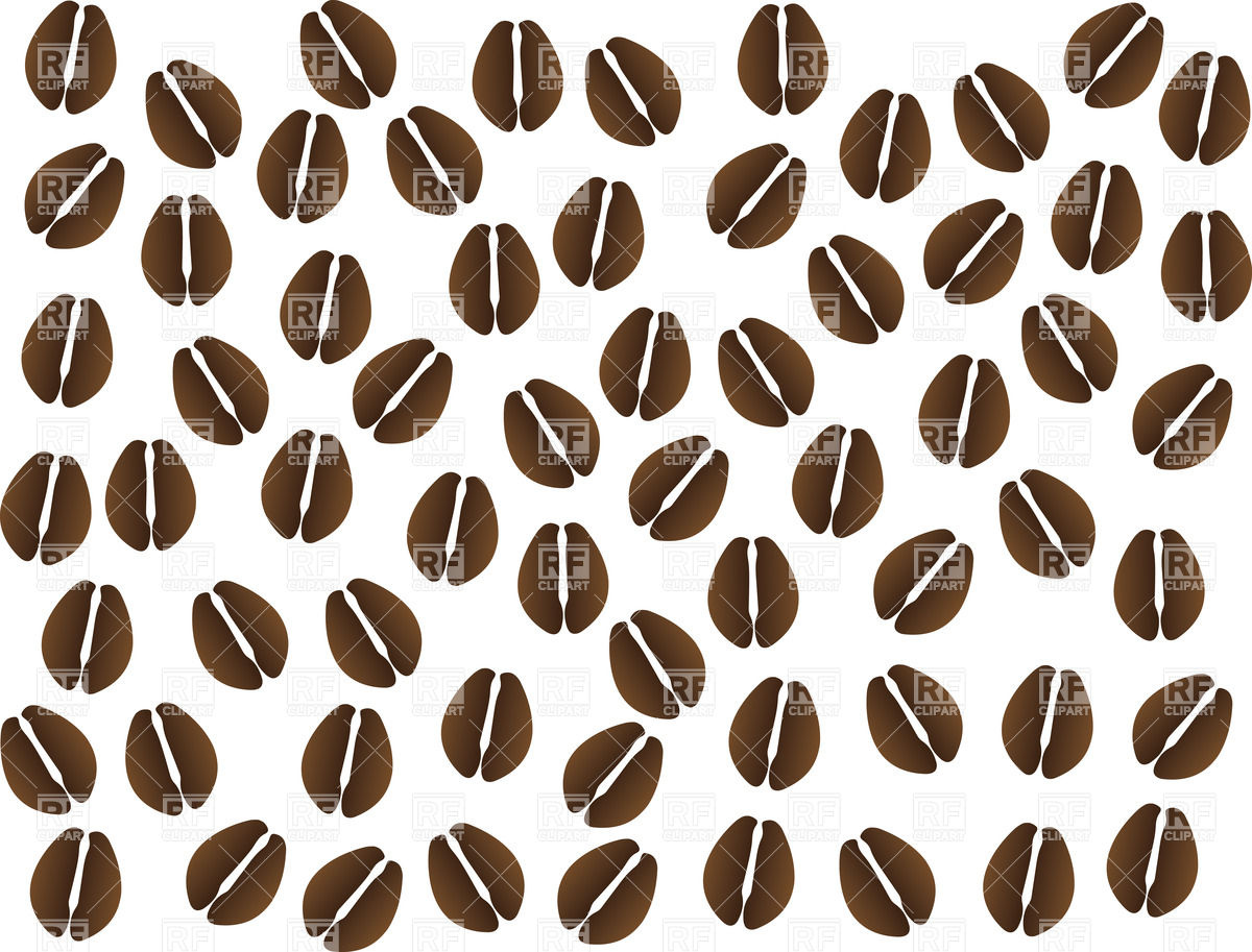 1200x913 Coffee Beans On White Background Vector Image Of Backgrounds