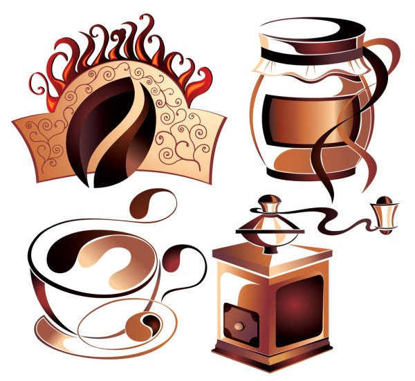 600x551 Coffee Bean Vector Free Download Graphics Collection My Free