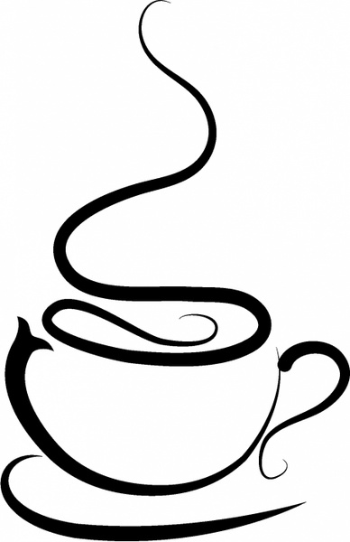 388x600 Free Clip Art Coffee Cup Free Vector Download